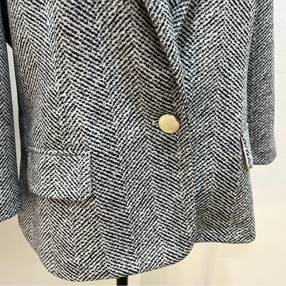 NY&C  Women Gray  Blazer Jacket Cardigan Top Size M - Picture 5 of 10